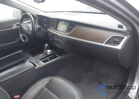 2015 Hyundai Genesis 5.0 из США, поврежденный, VIN KMHGN4JF7FU054578